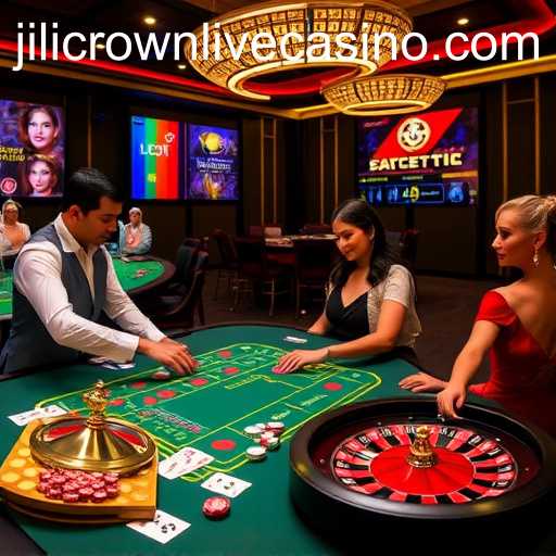 Experience the Thrills of Live Casino at Jilicrown